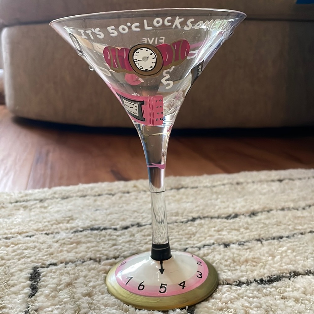 Lolita martini glass